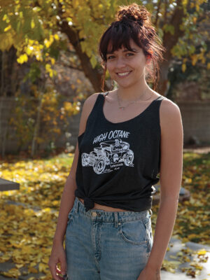 Vintage Black Racer Back Tank