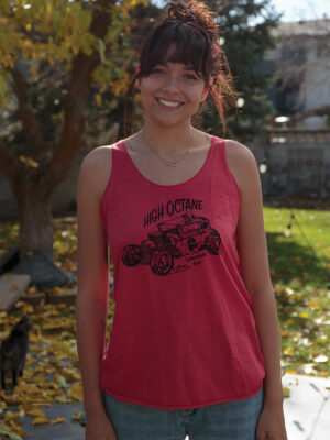 Vintage Red Racer Back Tank